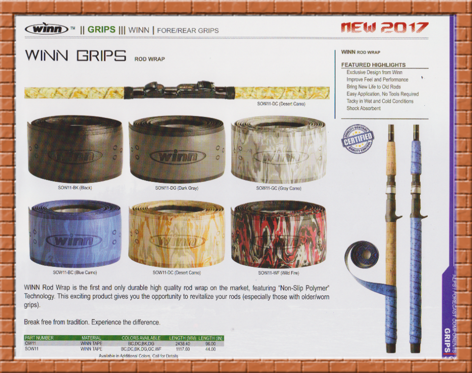Winn Grips - Jim's Custom Fishing Rods