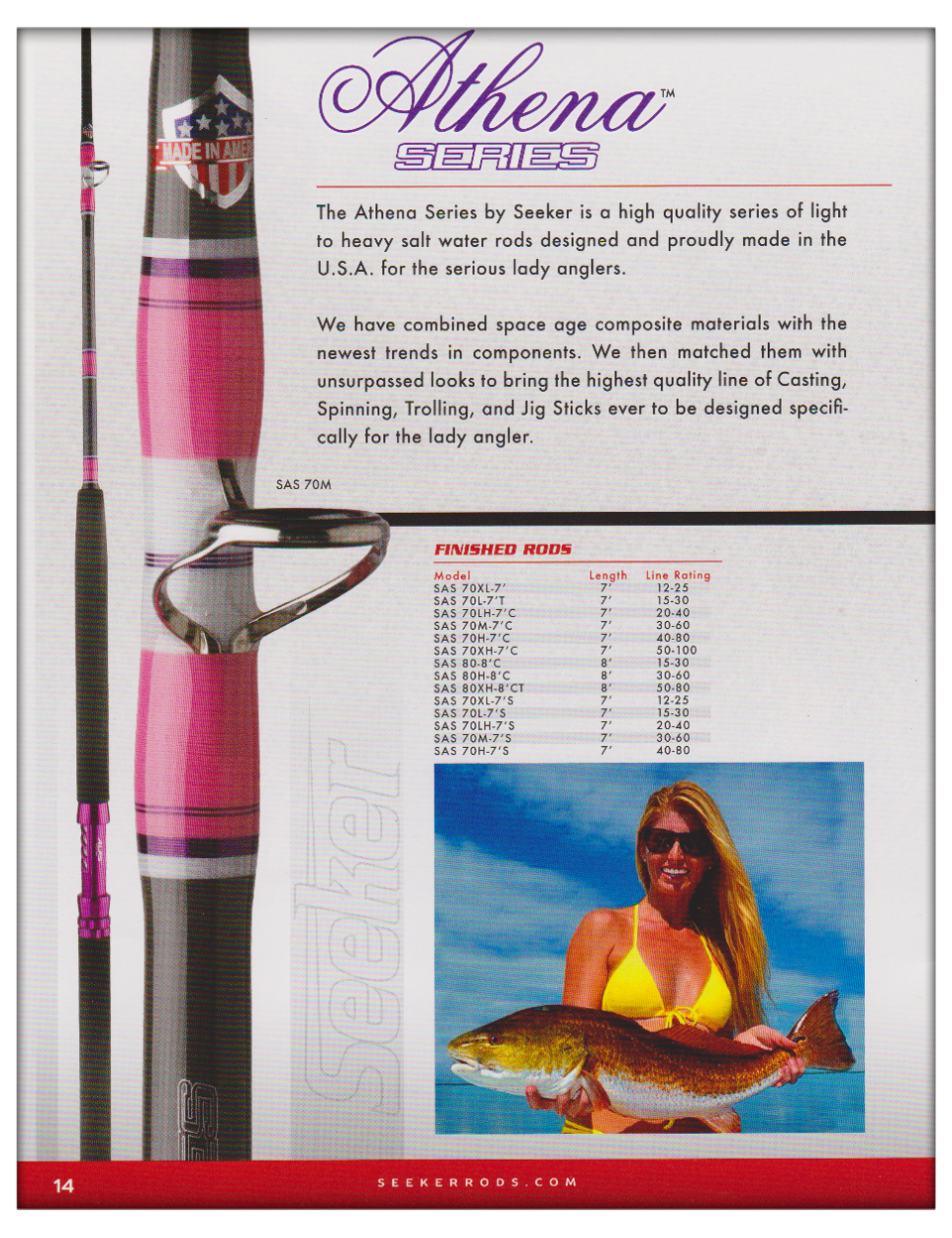 Seeker Rods - Jim's Custom Fishing Rods 661 350-0444